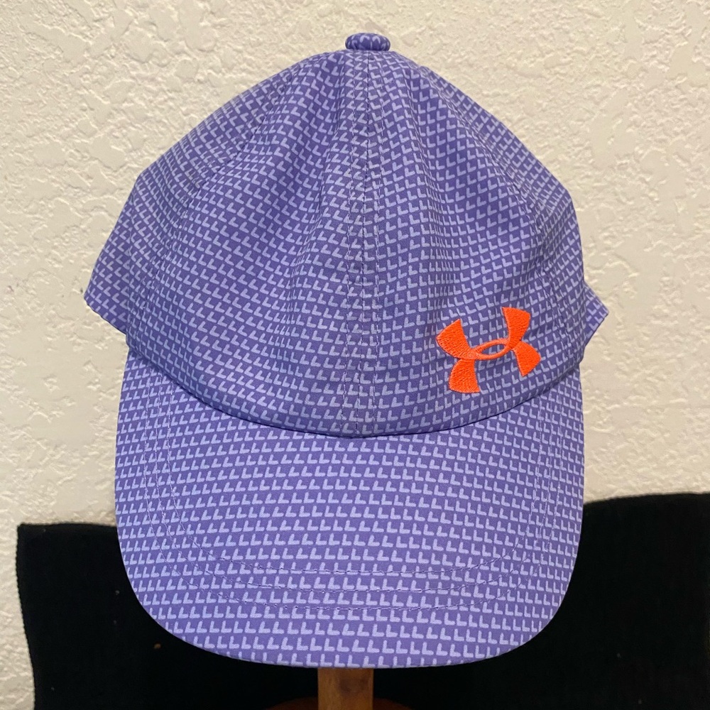 Under Armour “Girl’s Youth Cap” Size O/S Purple/Pink Logo   Adjustable NWOT